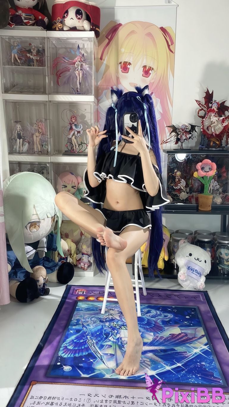 Cosplayer white oak Shirly Kuromi Akane PixiBB.COM 099 1