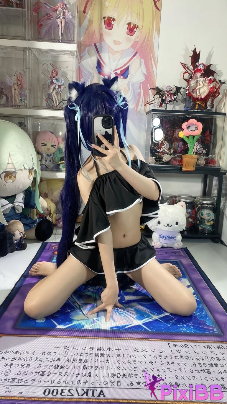 Cosplayer white oak Shirly Kuromi Akane PixiBB.COM 112 1