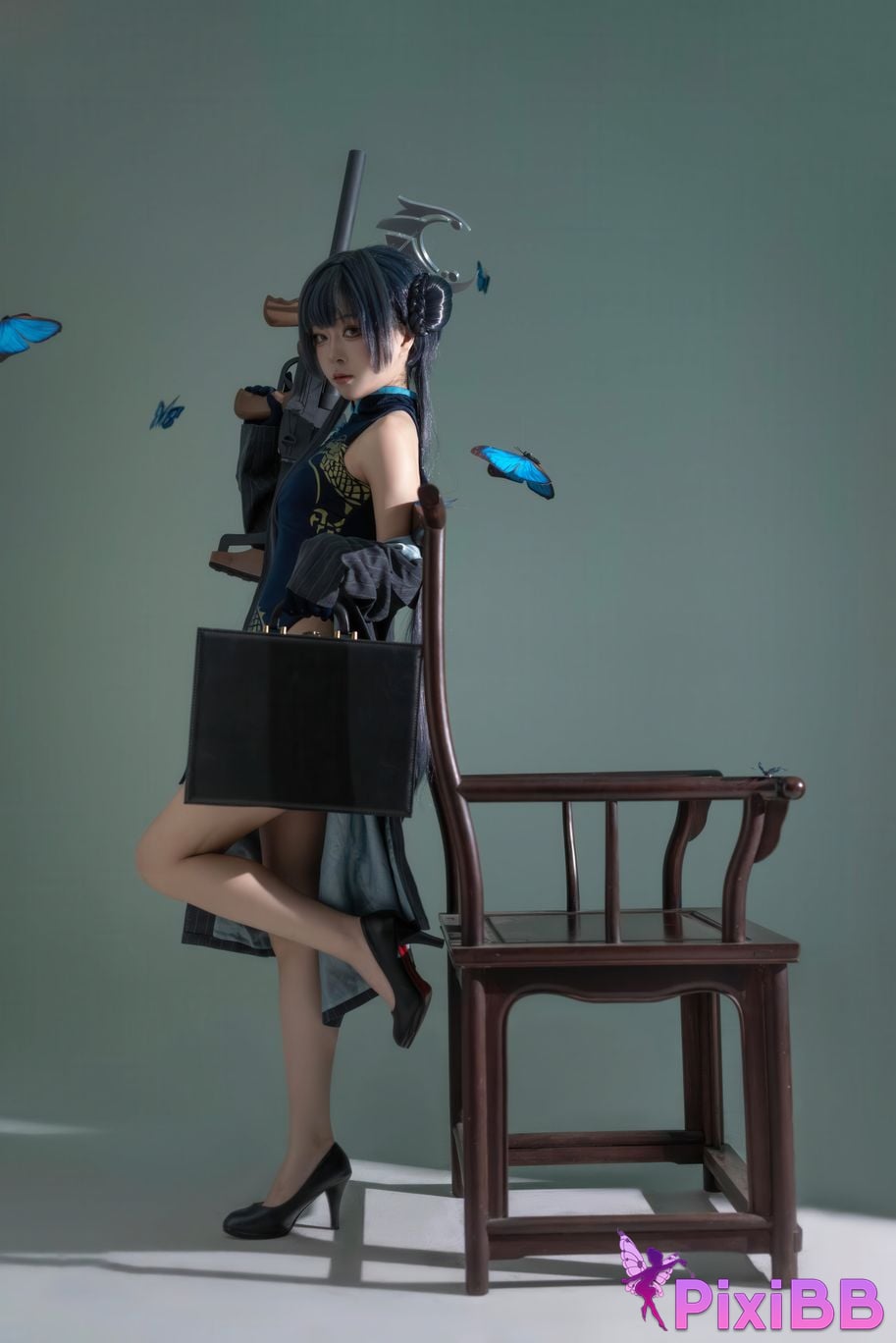 Cosplayer vector fish Azure Files Concubine Longhua PixiBB.COM 006 1
