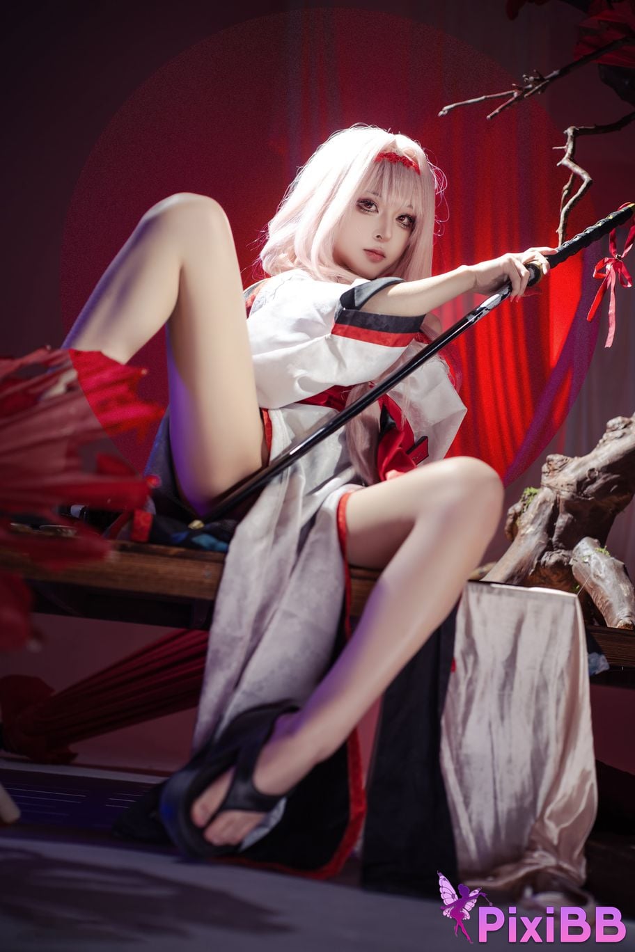 Cosplayer vector fish Nikke goddess of victory dark lotus PixiBB.COM 002 1