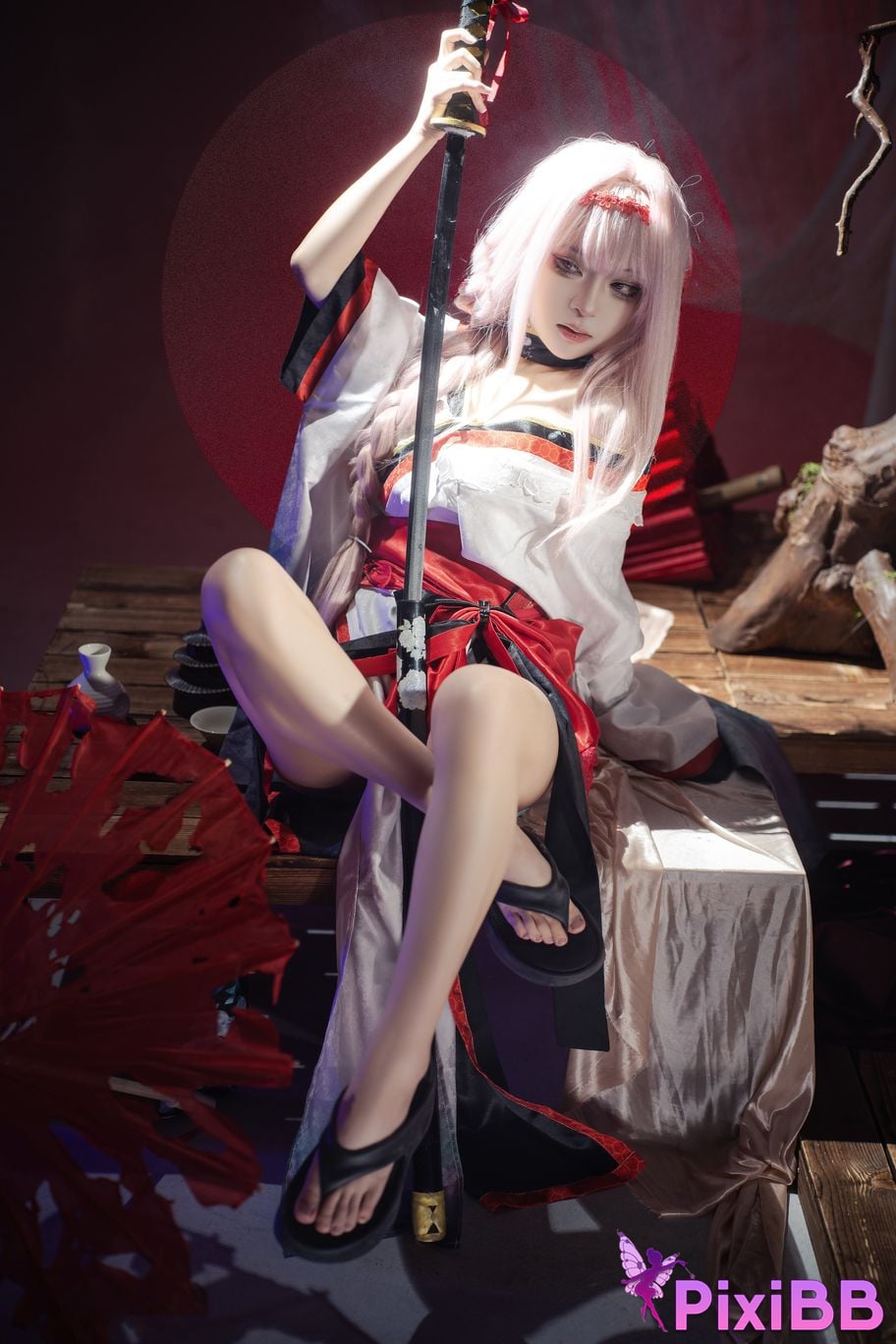 Cosplayer vector fish Nikke goddess of victory dark lotus PixiBB.COM 005 1