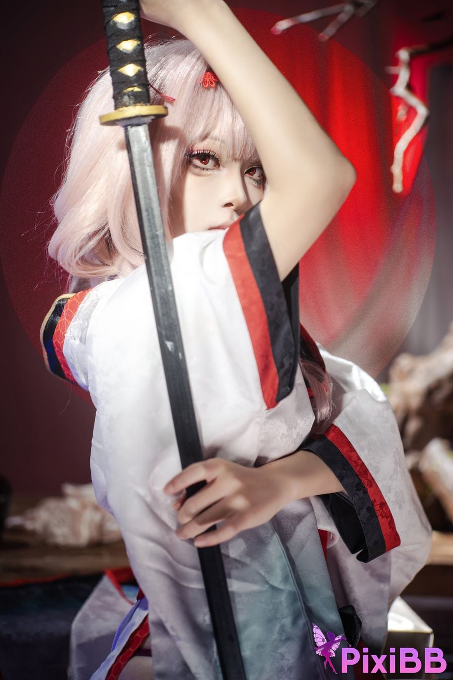 Cosplayer vector fish Nikke goddess of victory dark lotus PixiBB.COM 007 1