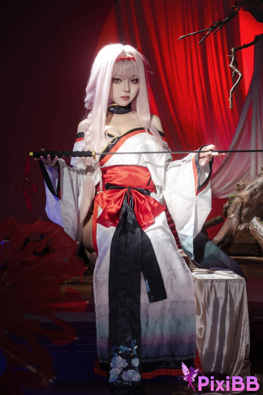 Cosplayer vector fish Nikke goddess of victory dark lotus PixiBB.COM 008 1