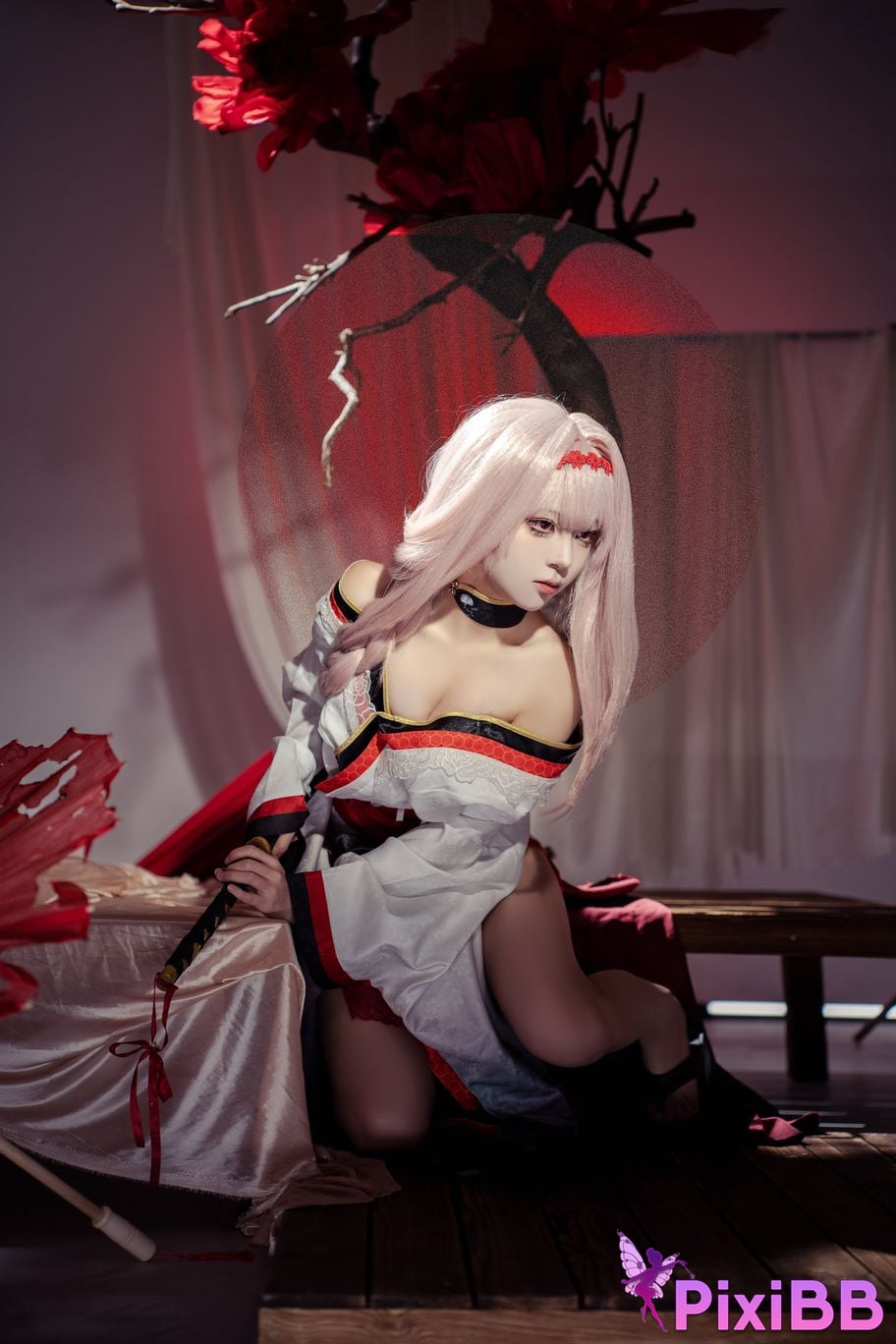 Cosplayer vector fish Nikke goddess of victory dark lotus PixiBB.COM 015 1