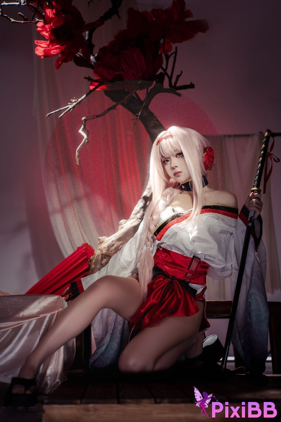 Cosplayer vector fish Nikke goddess of victory dark lotus PixiBB.COM 017 1