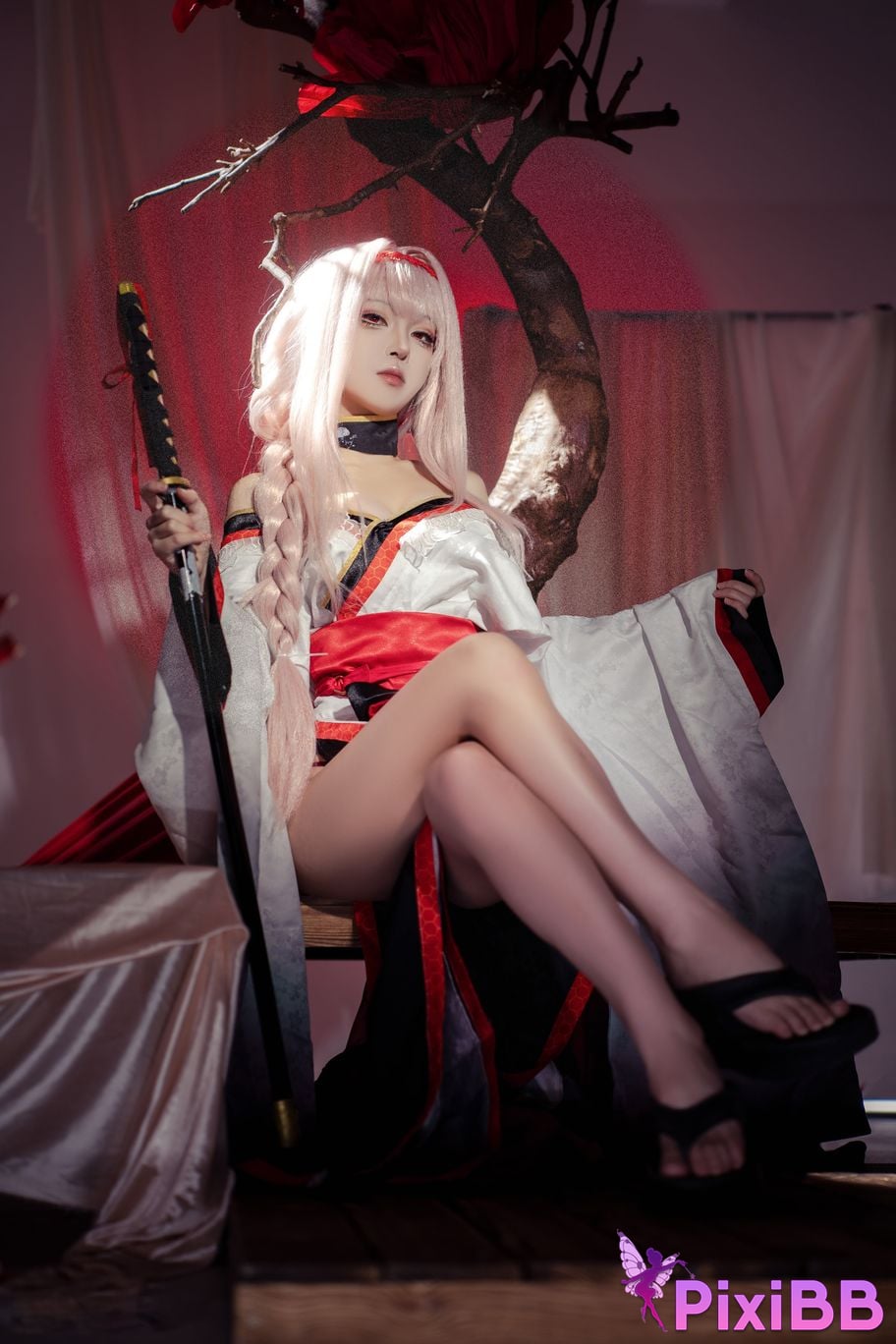 Cosplayer vector fish Nikke goddess of victory dark lotus PixiBB.COM 018 1