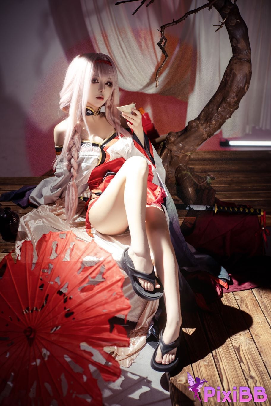 Cosplayer vector fish Nikke goddess of victory dark lotus PixiBB.COM 020 1