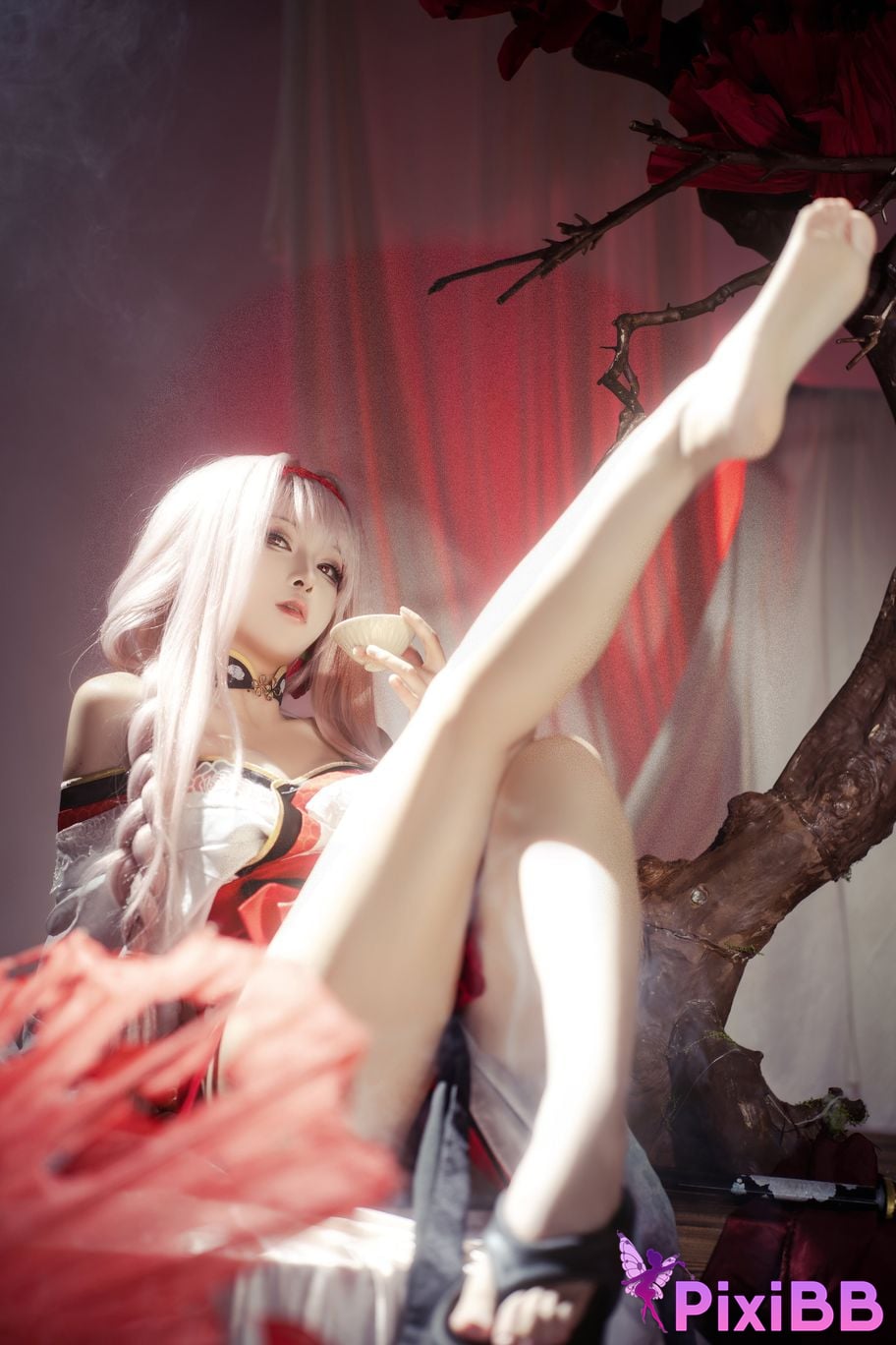 Cosplayer vector fish Nikke goddess of victory dark lotus PixiBB.COM 021 1