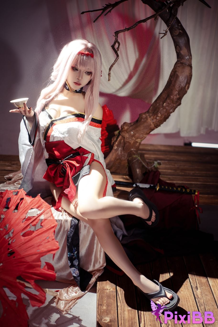 Cosplayer vector fish Nikke goddess of victory dark lotus PixiBB.COM 022 1