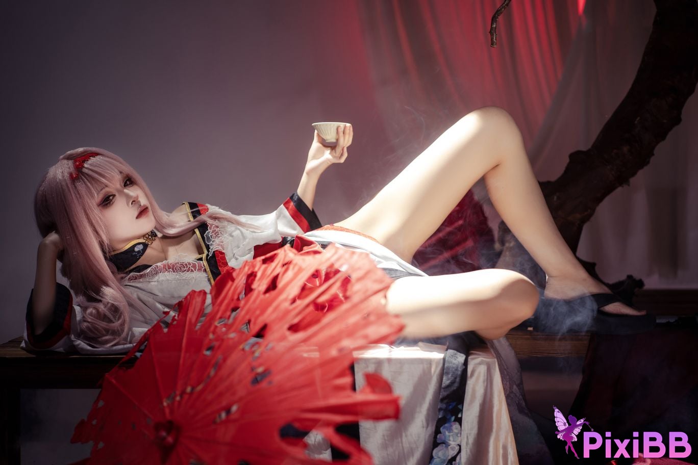 Cosplayer vector fish Nikke goddess of victory dark lotus PixiBB.COM 024 1