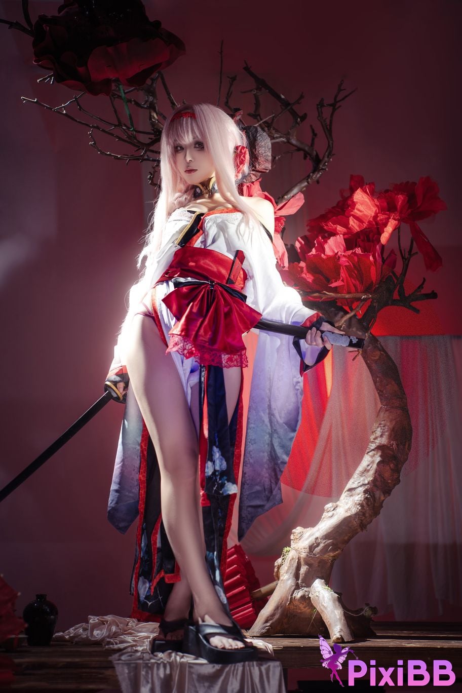 Cosplayer vector fish Nikke goddess of victory dark lotus PixiBB.COM 025 1