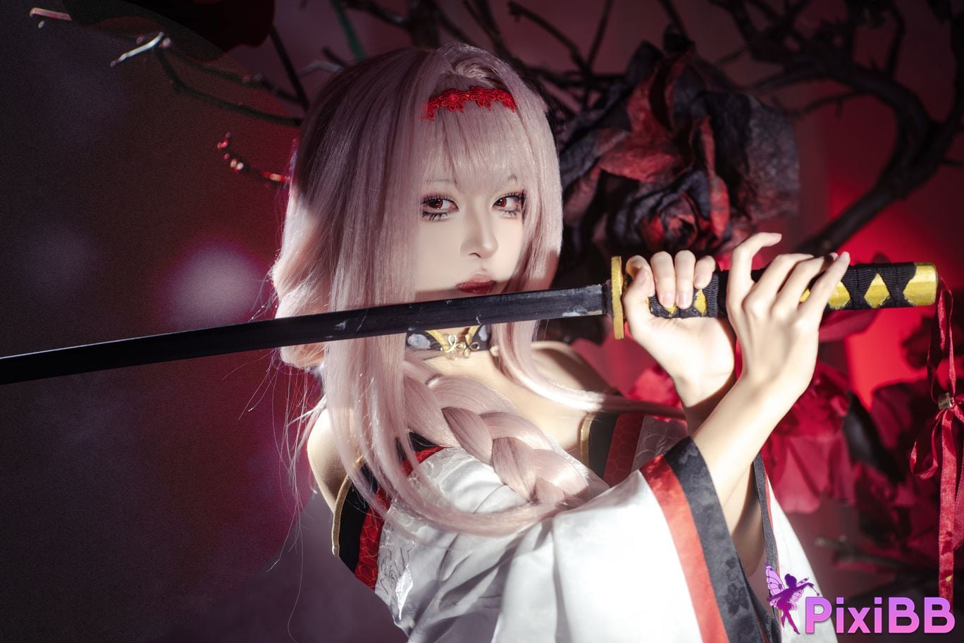 Cosplayer vector fish Nikke goddess of victory dark lotus PixiBB.COM 026 1