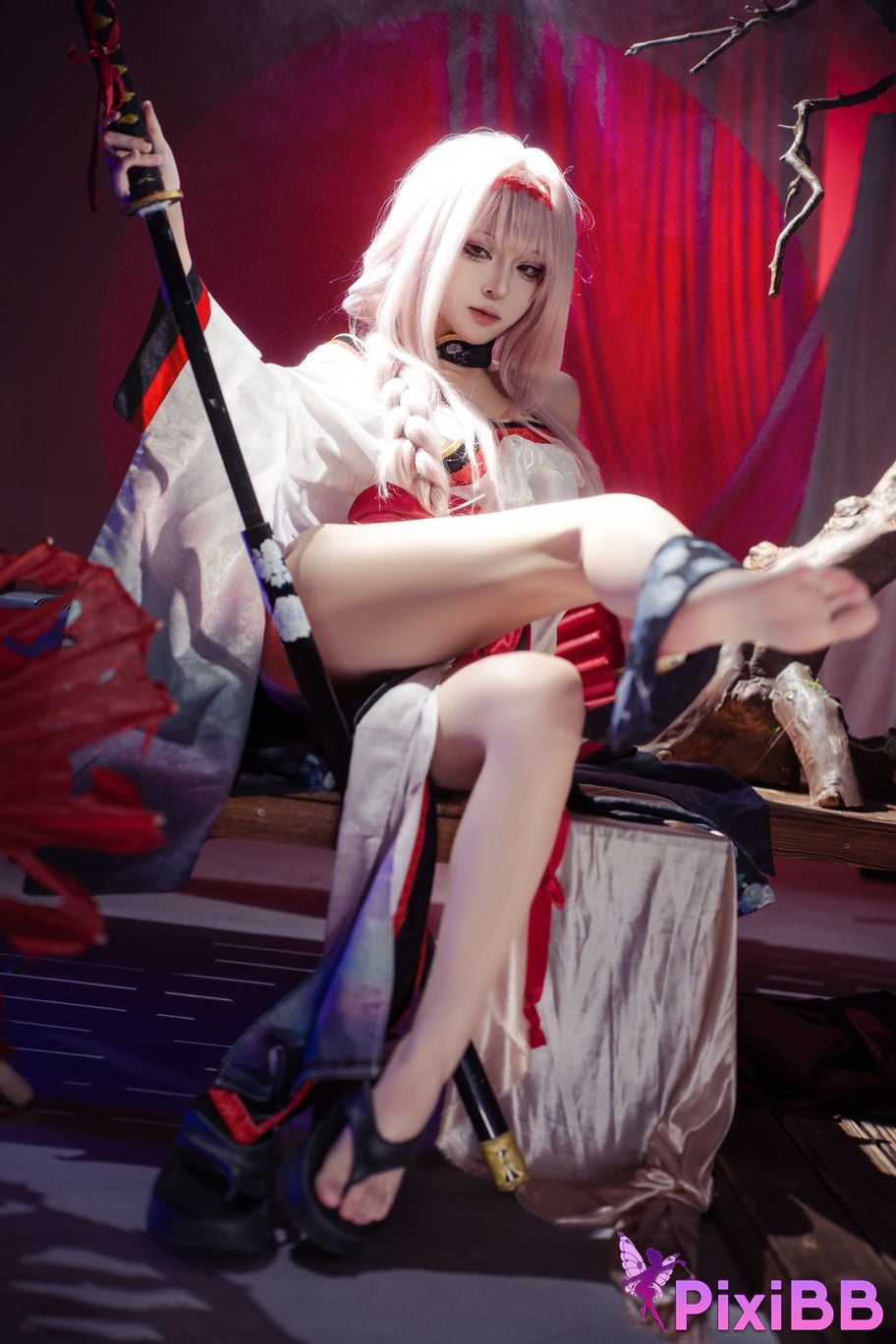 Cosplayer vector fish Nikke goddess of victory dark lotus PixiBB.COM 029 1