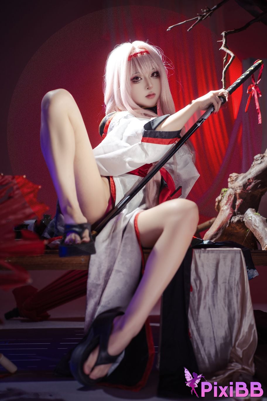 Cosplayer vector fish Nikke goddess of victory dark lotus PixiBB.COM 030 1