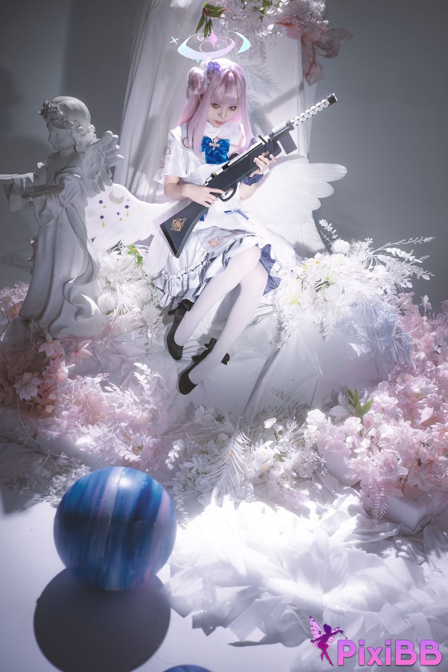 Cosplay Vector Fish Blue Archives Holy Garden Unflowered PixiBB.COM 002 1