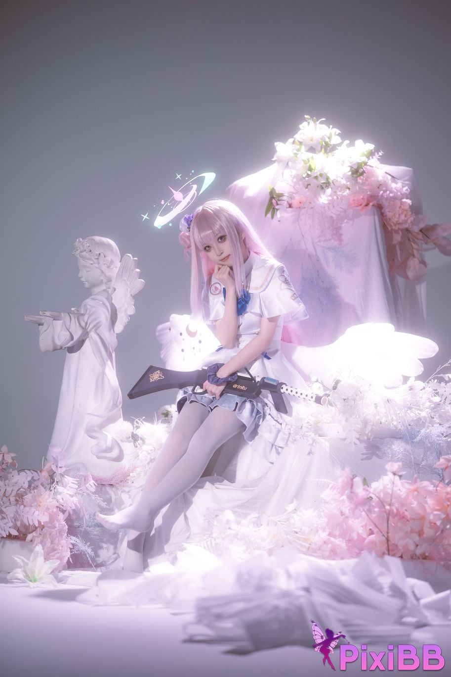 Cosplay Vector Fish Blue Archives Holy Garden Unflowered PixiBB.COM 005 1