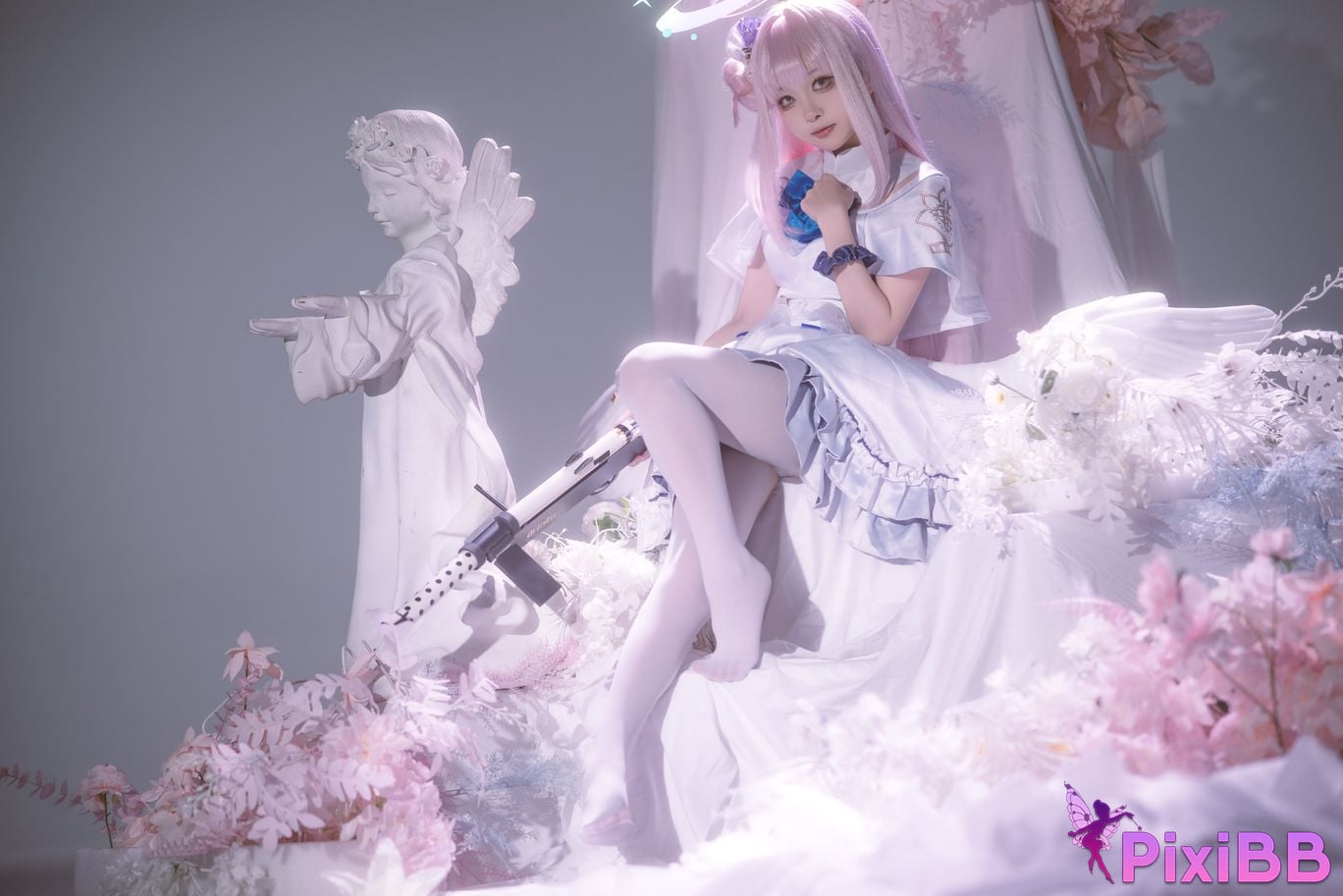 Cosplay Vector Fish Blue Archives Holy Garden Unflowered PixiBB.COM 006 1