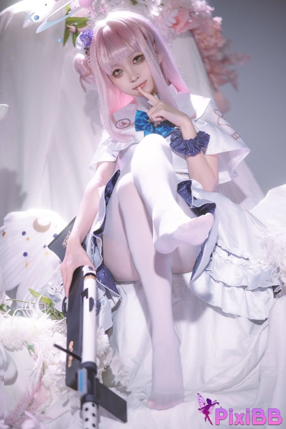 Cosplay Vector Fish Blue Archives Holy Garden Unflowered PixiBB.COM 007 1