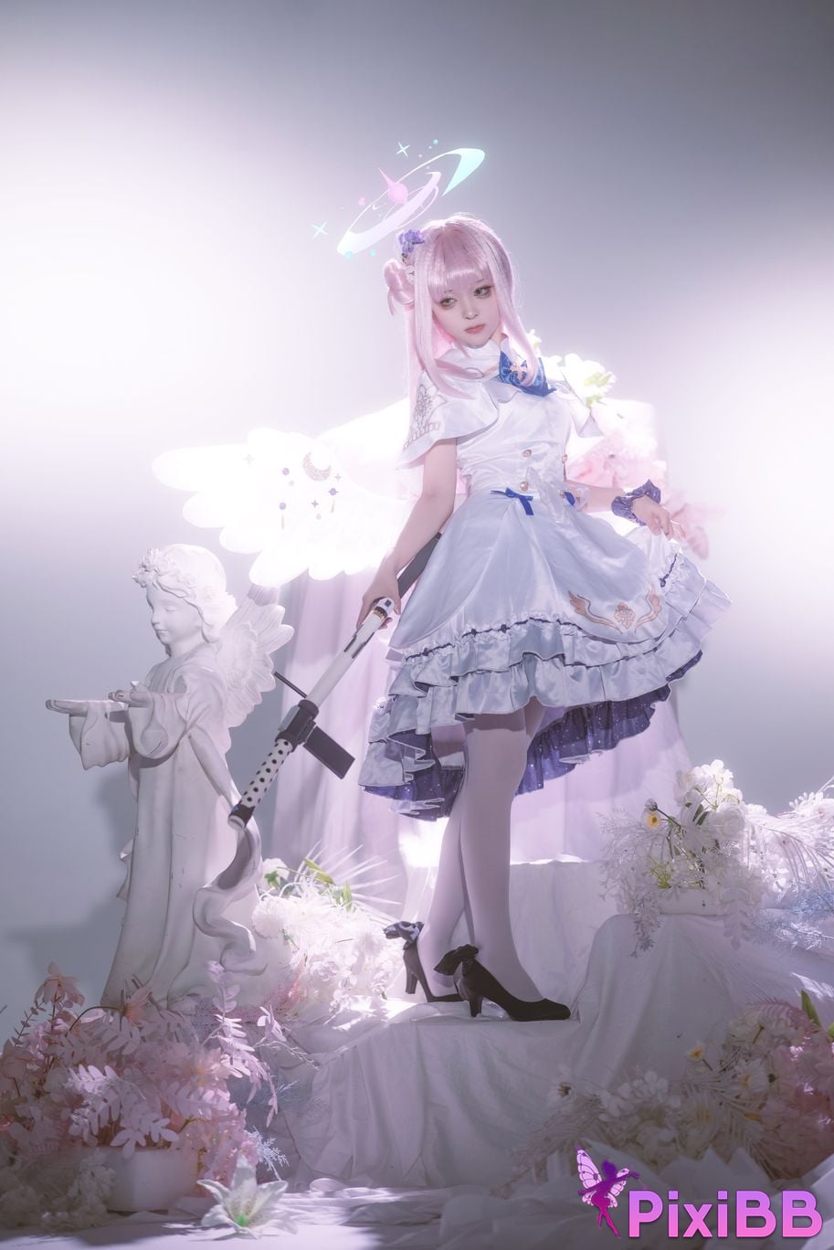 Cosplay Vector Fish Blue Archives Holy Garden Unflowered PixiBB.COM 009 1