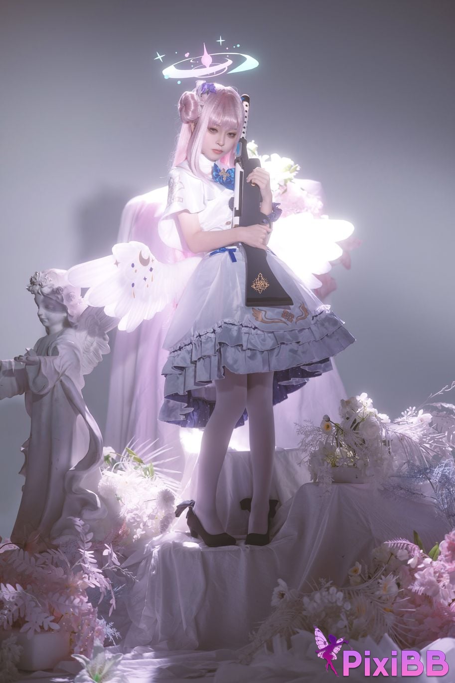 Cosplay Vector Fish Blue Archives Holy Garden Unflowered PixiBB.COM 010 1