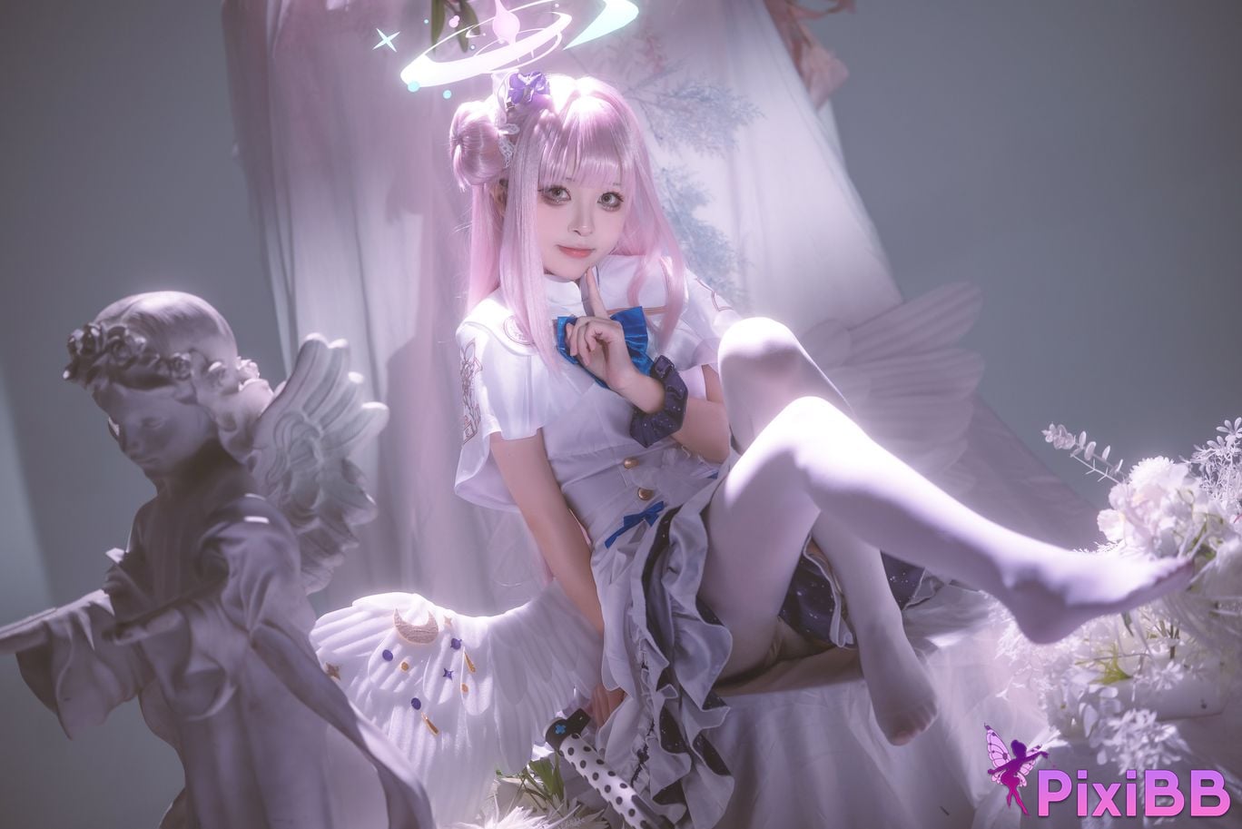 Cosplay Vector Fish Blue Archives Holy Garden Unflowered PixiBB.COM 012 1