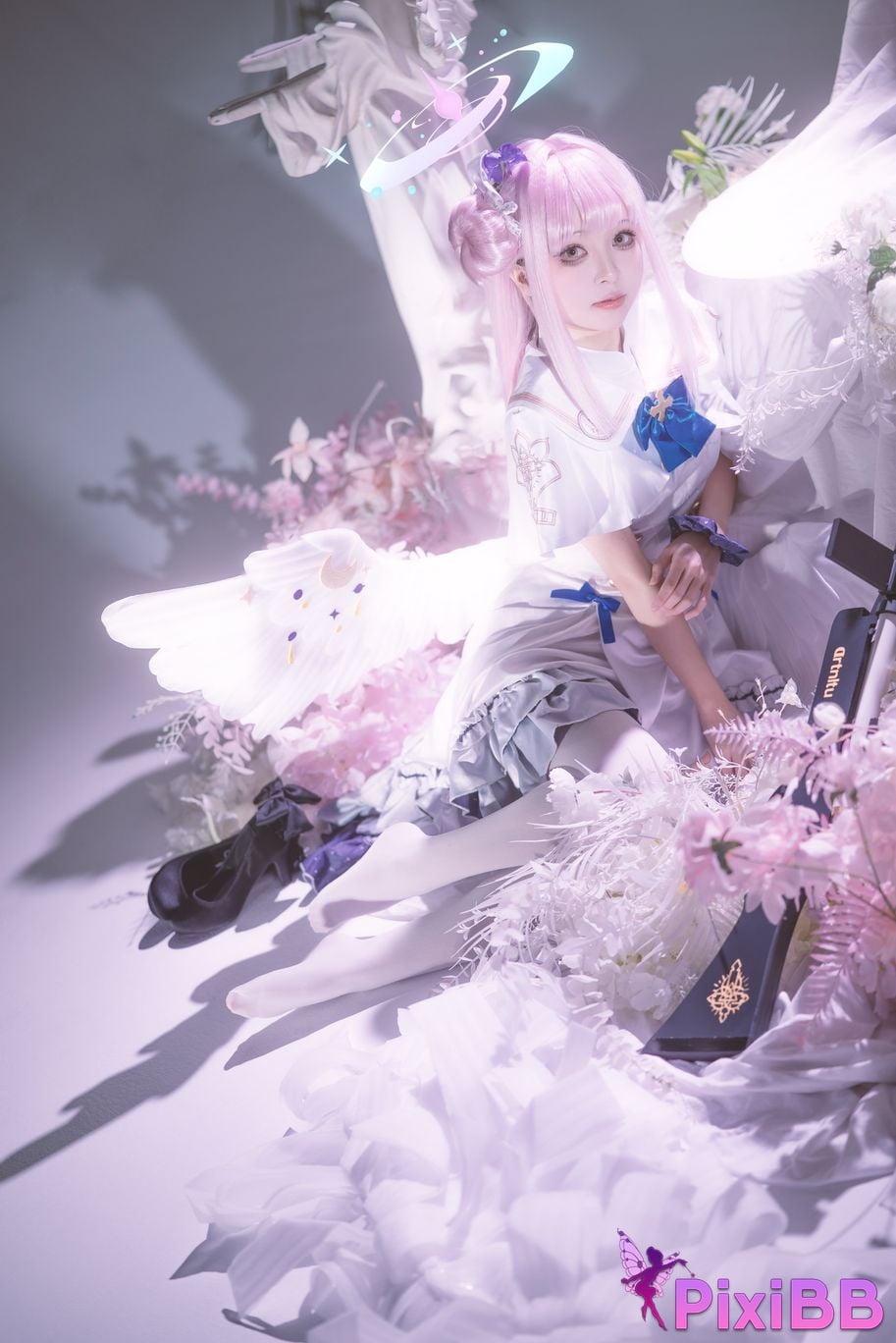 Cosplay Vector Fish Blue Archives Holy Garden Unflowered PixiBB.COM 017 1