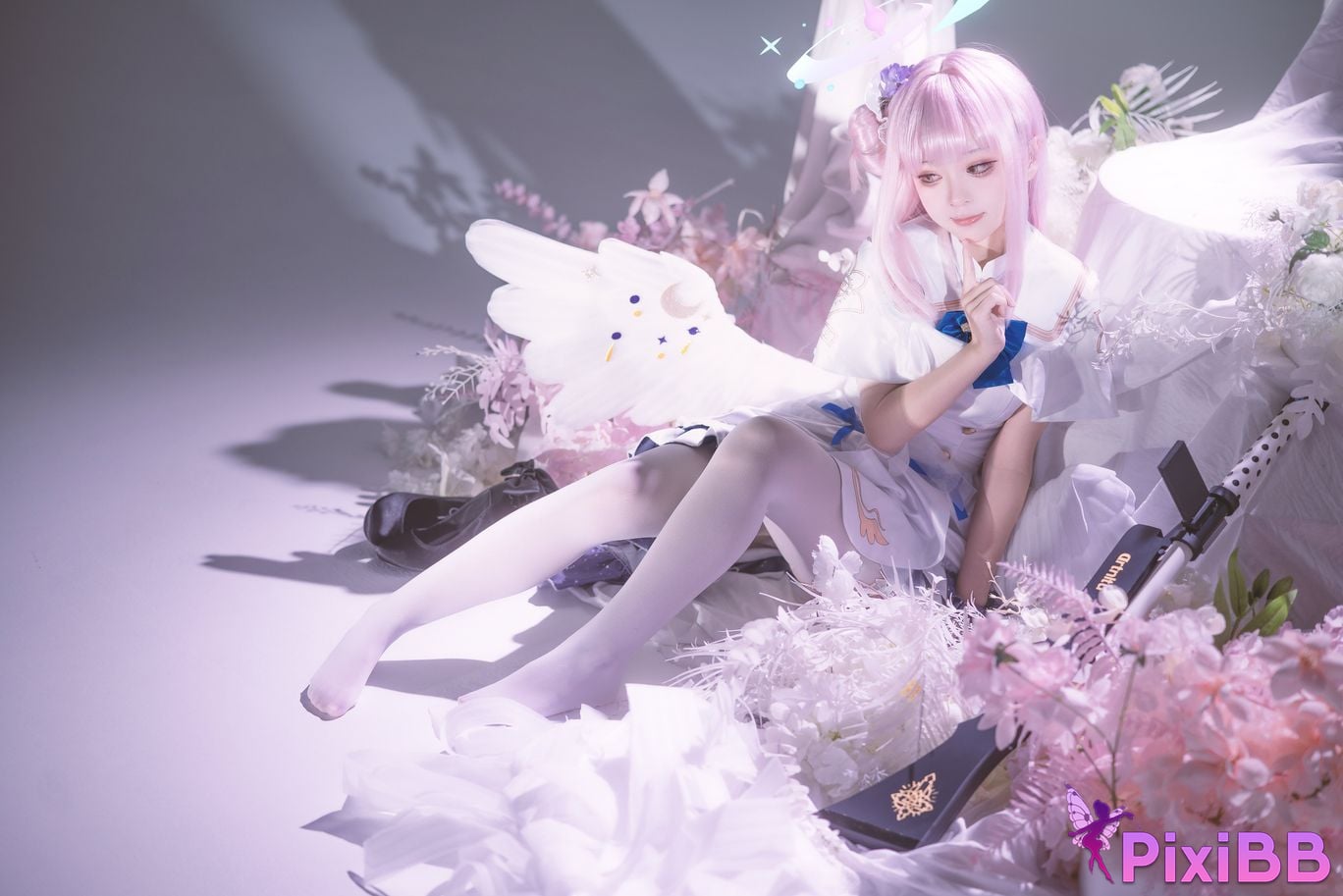 Cosplay Vector Fish Blue Archives Holy Garden Unflowered PixiBB.COM 018 1