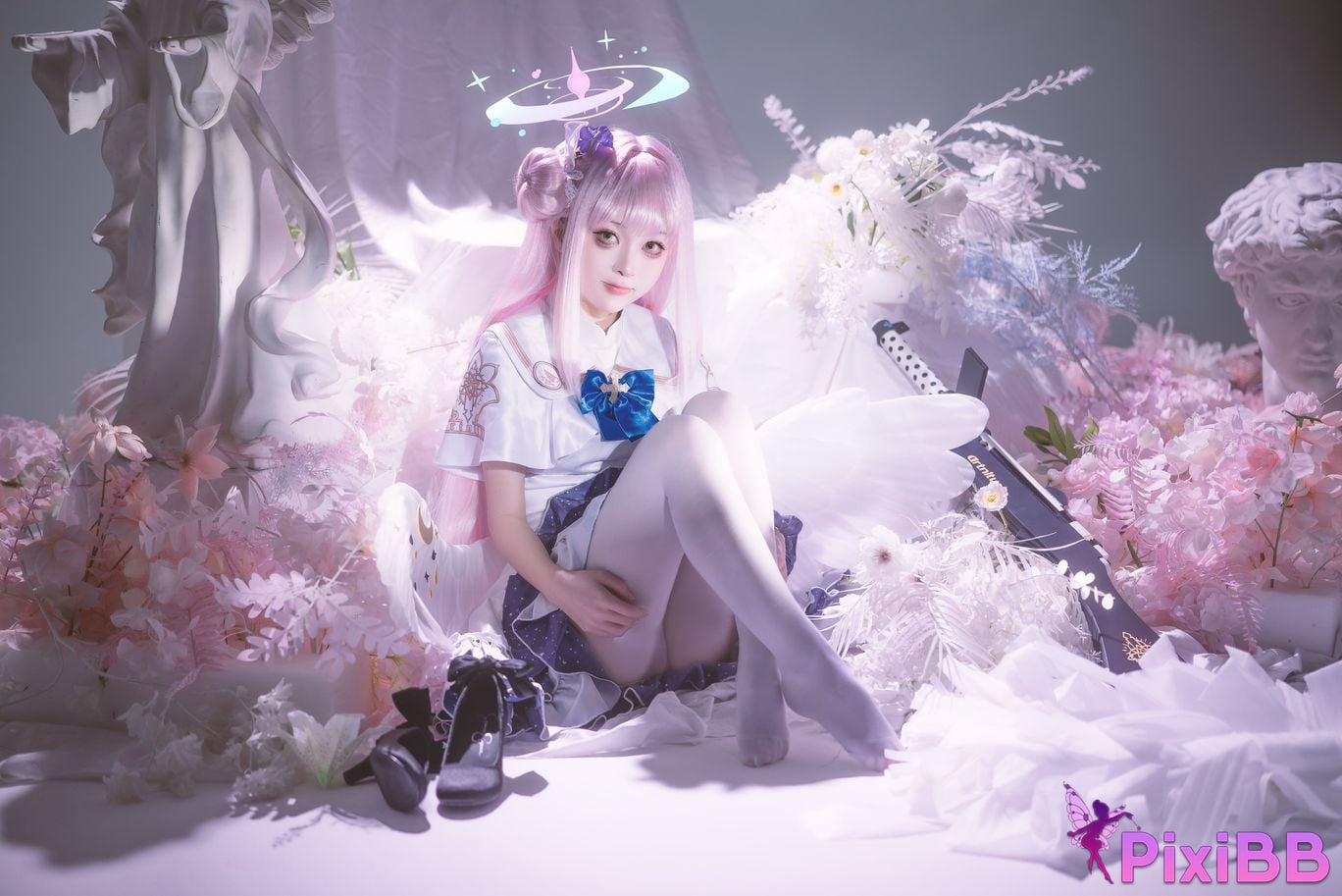 Cosplay Vector Fish Blue Archives Holy Garden Unflowered PixiBB.COM 019 1