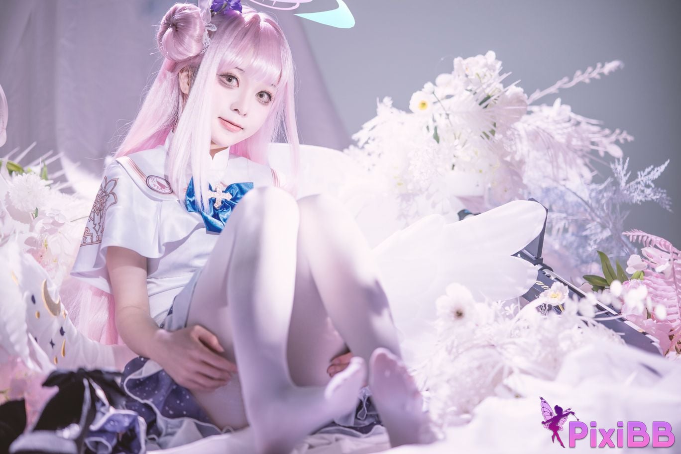 Cosplay Vector Fish Blue Archives Holy Garden Unflowered PixiBB.COM 020 1