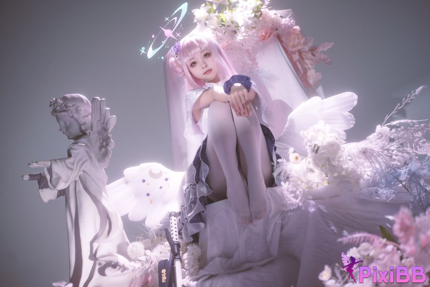 Cosplay Vector Fish Blue Archives Holy Garden Unflowered PixiBB.COM 022 1