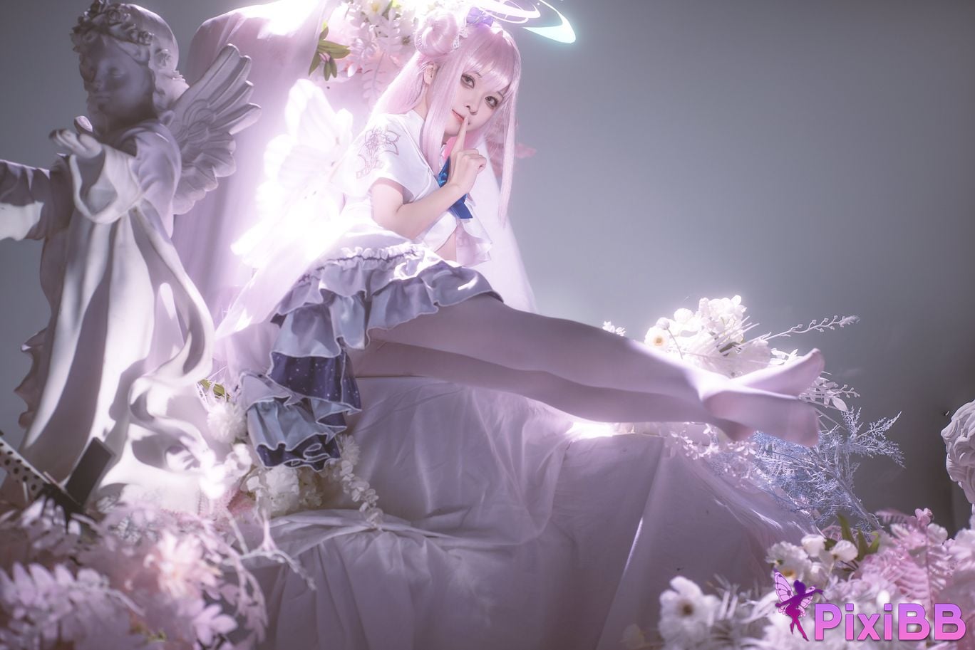 Cosplay Vector Fish Blue Archives Holy Garden Unflowered PixiBB.COM 023 1