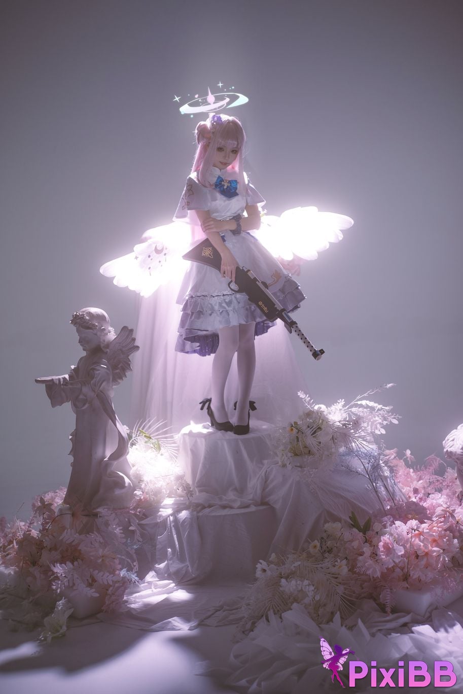 Cosplay Vector Fish Blue Archives Holy Garden Unflowered PixiBB.COM 024 1