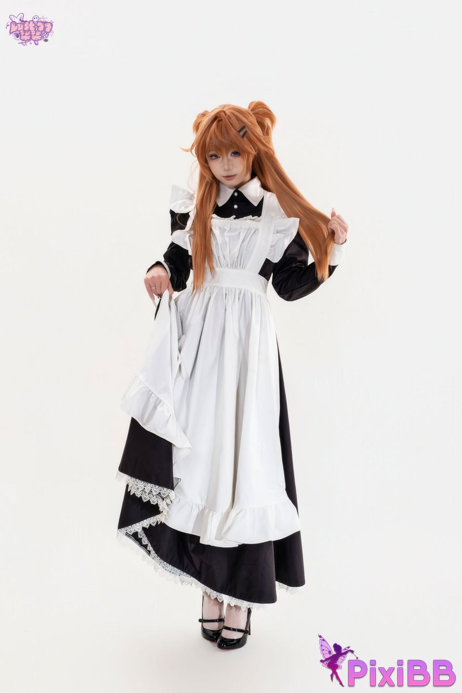 Cosplayer Qiqi be good EVA asuka maid PixiBB.COM 001 1