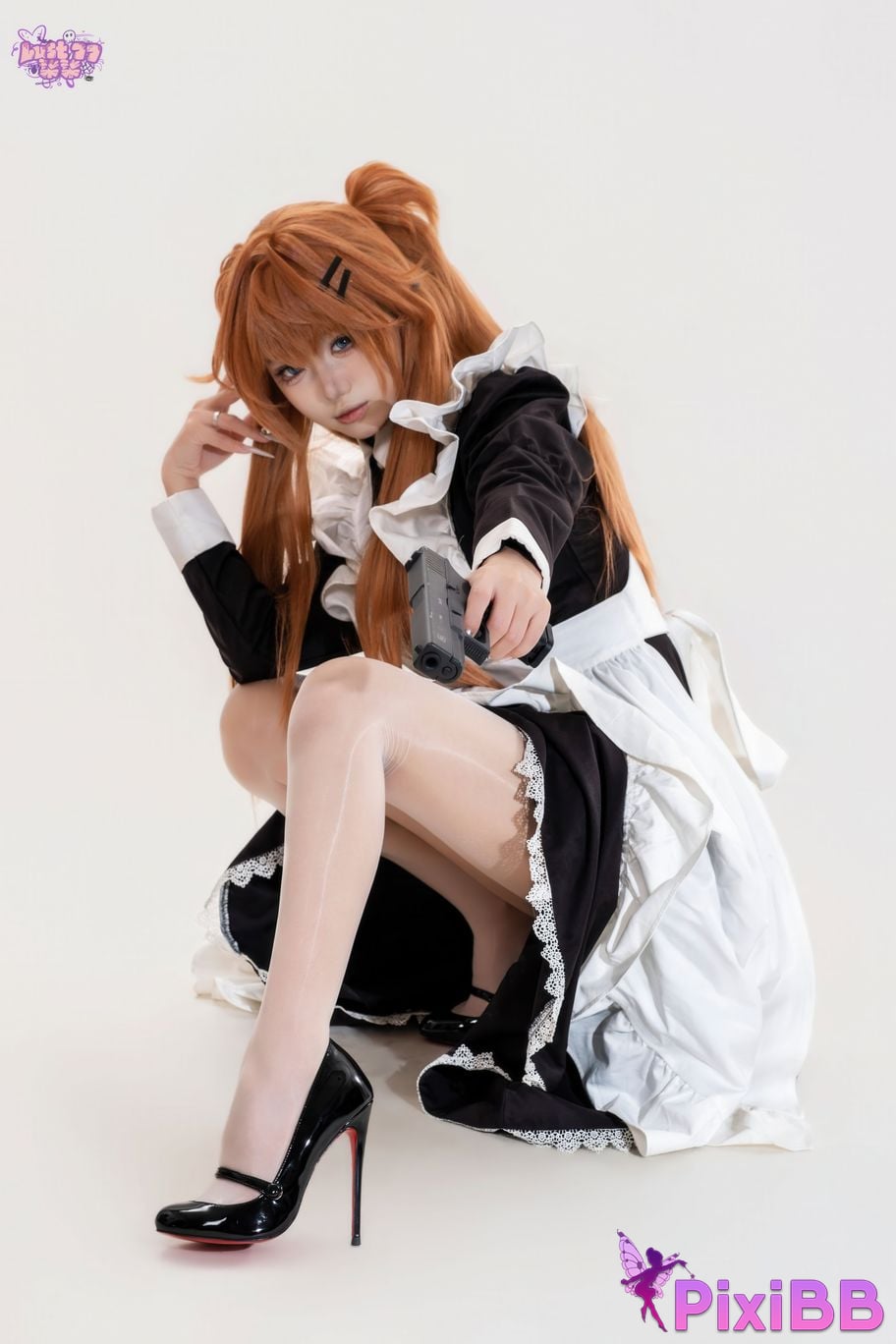 Cosplayer Qiqi be good EVA asuka maid PixiBB.COM 002 1