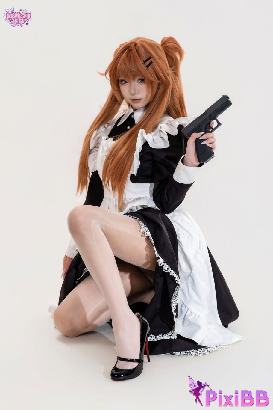 Cosplayer Qiqi be good EVA asuka maid PixiBB.COM 003 1