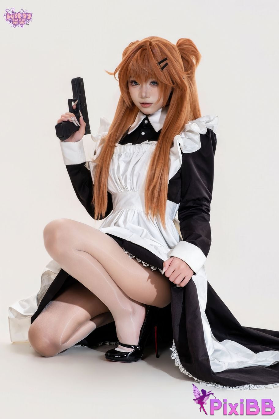 Cosplayer Qiqi be good EVA asuka maid PixiBB.COM 006 1