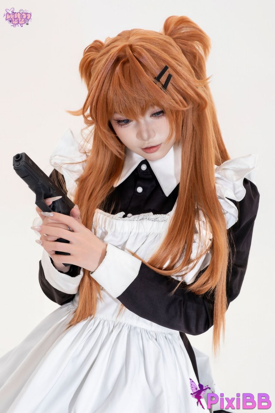 Cosplayer Qiqi be good EVA asuka maid PixiBB.COM 009 1
