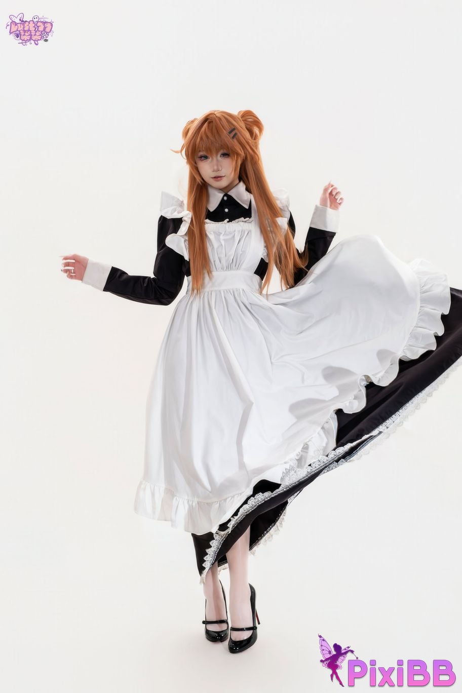 Cosplayer Qiqi be good EVA asuka maid PixiBB.COM 012 1