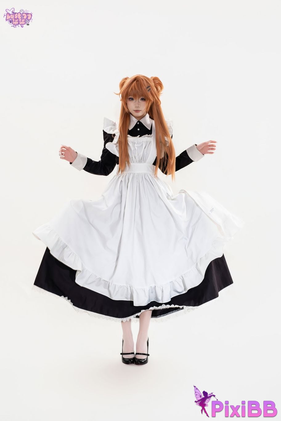 Cosplayer Qiqi be good EVA asuka maid PixiBB.COM 023 1