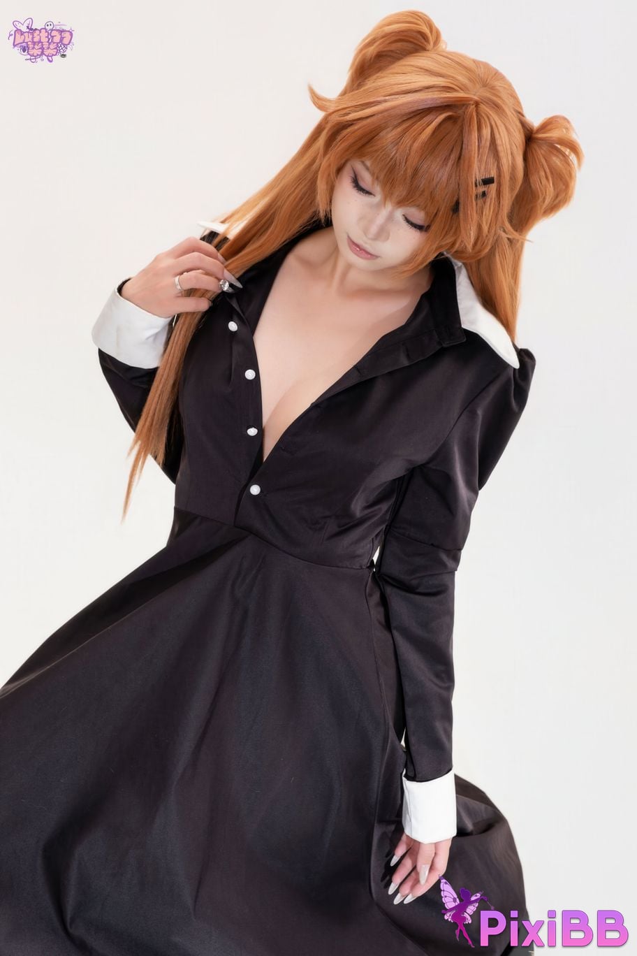 Cosplayer Qiqi be good EVA asuka maid PixiBB.COM 031 1