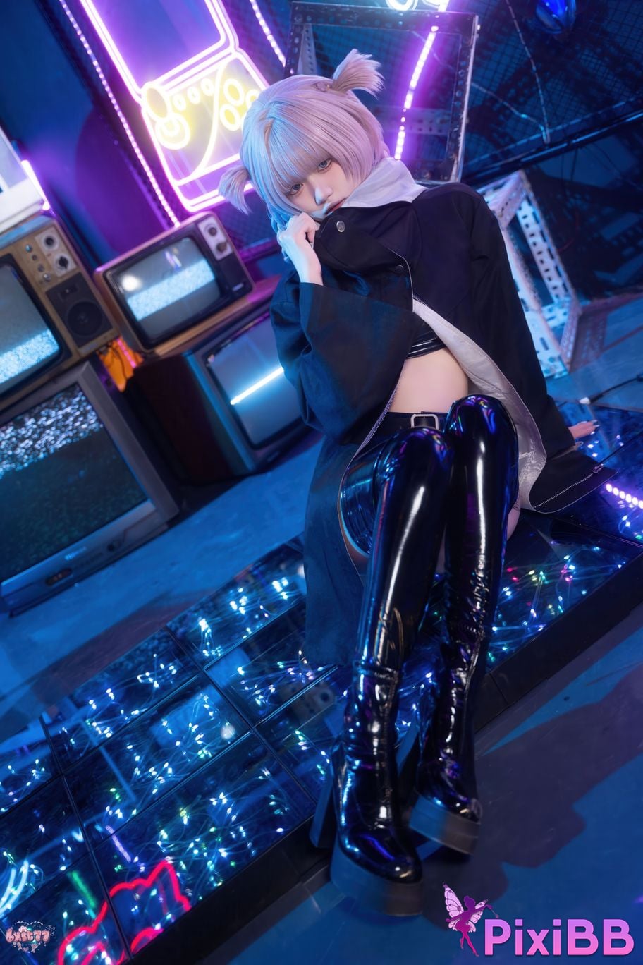 Cosplayer Qiqi be good Take small chestnuts regularly PixiBB.COM 002 1