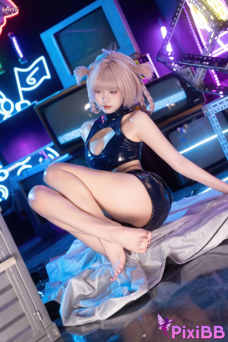 Cosplayer Qiqi be good Take small chestnuts regularly PixiBB.COM 011 1