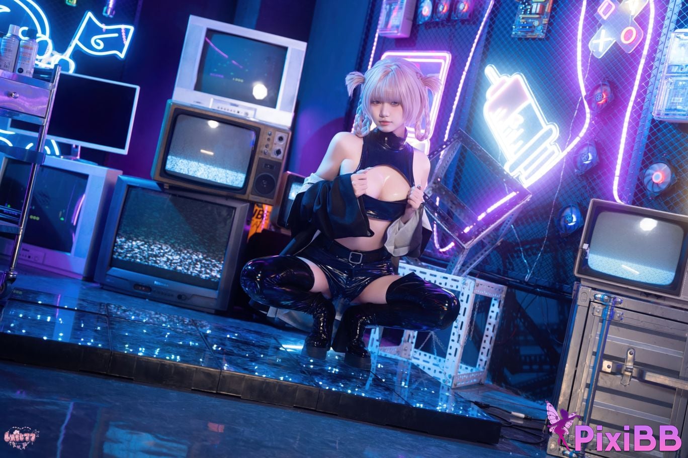 Cosplayer Qiqi be good Take small chestnuts regularly PixiBB.COM 039 1