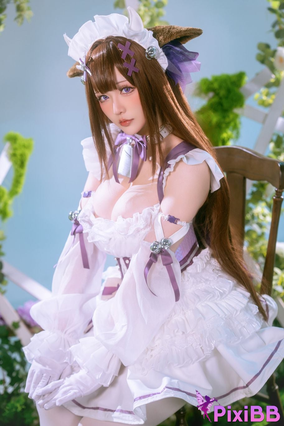 Cosplayer The star is late Hoshilily azur lane Kashino PixiBB.COM 015 1