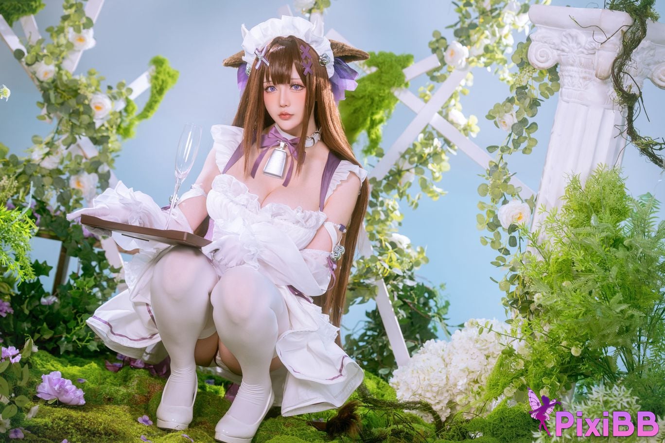 Cosplayer The star is late Hoshilily azur lane Kashino PixiBB.COM 026 1