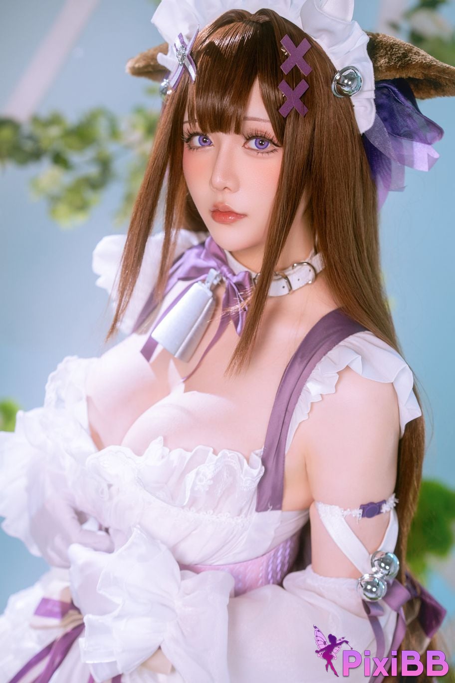 Cosplayer The star is late Hoshilily azur lane Kashino PixiBB.COM 028 1