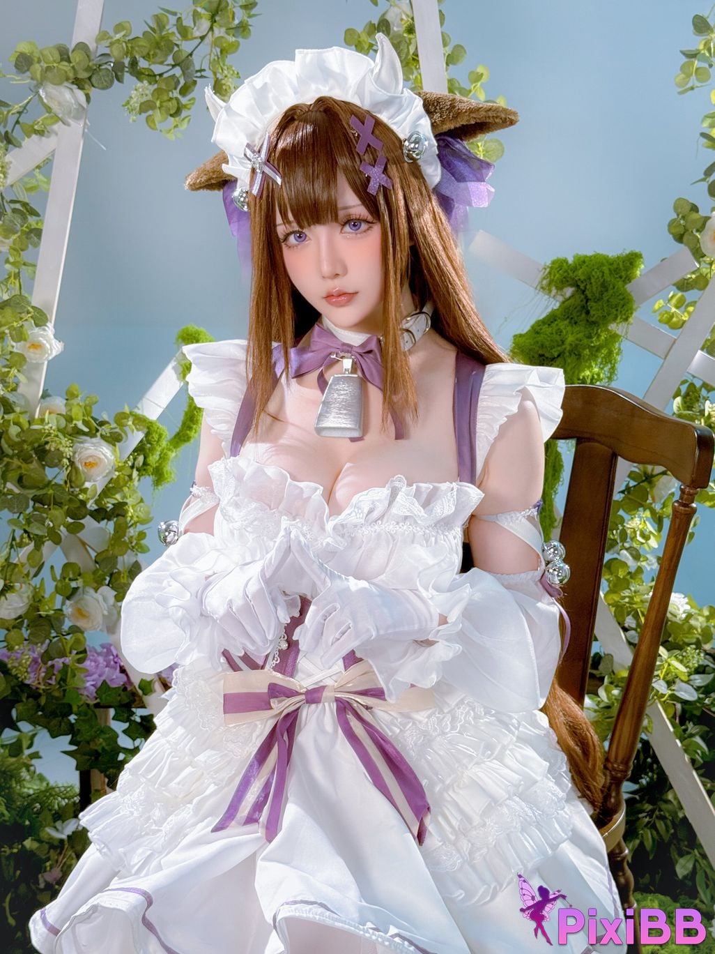 Cosplayer The star is late Hoshilily azur lane Kashino PixiBB.COM 032 1