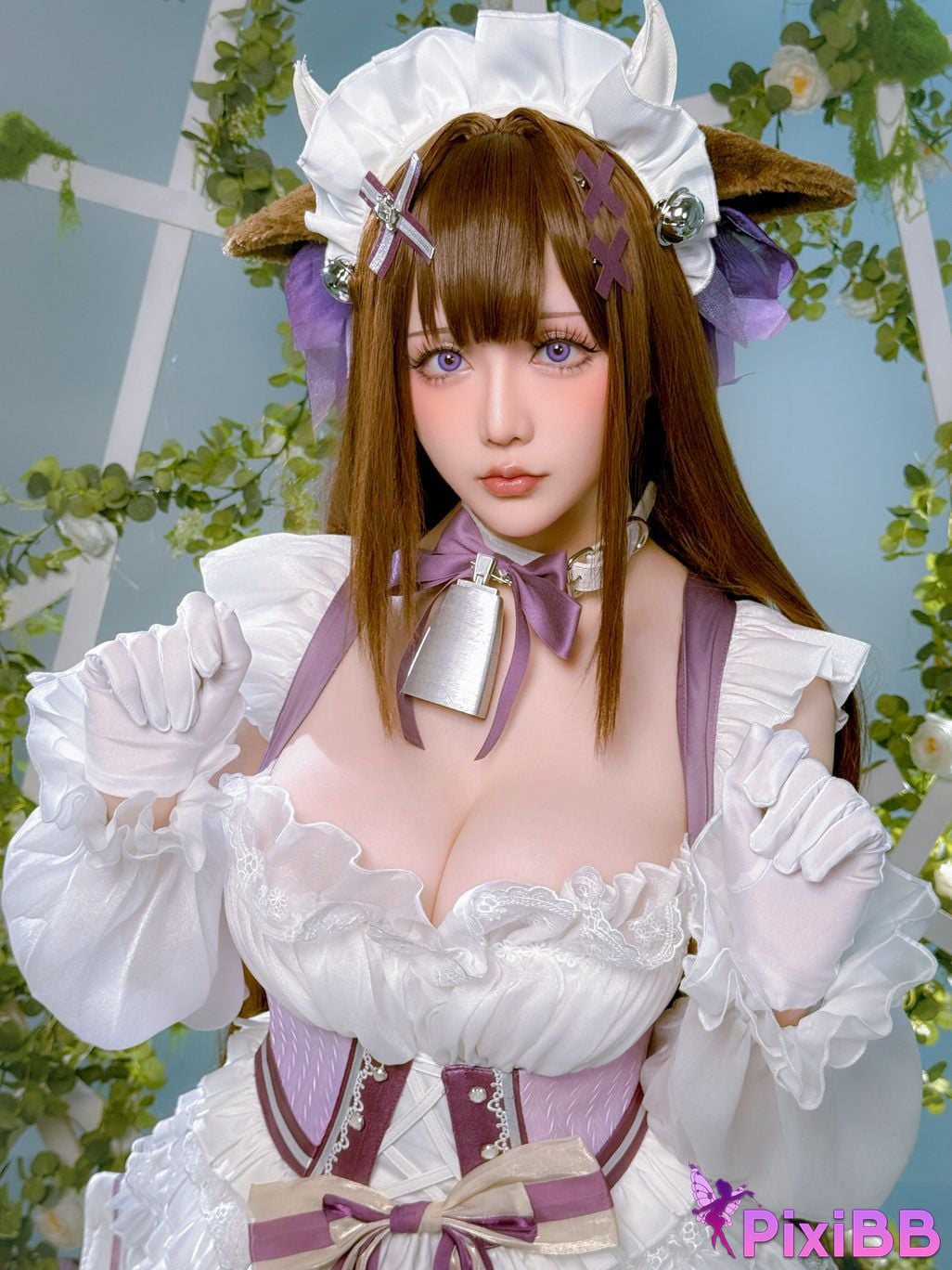 Cosplayer The star is late Hoshilily azur lane Kashino PixiBB.COM 039 1