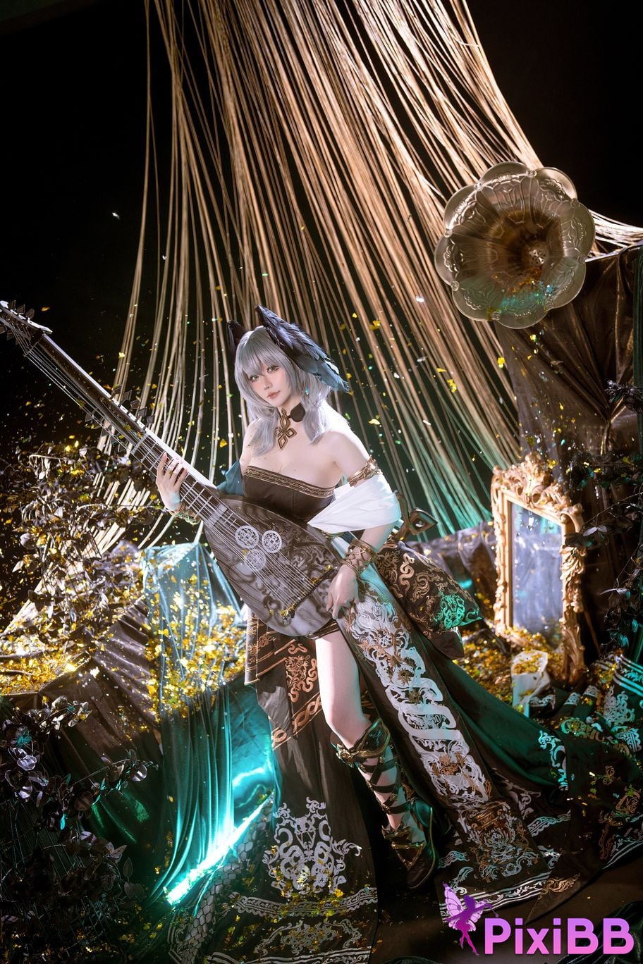 Cosplayer The star is late Hoshilily Arknights horhaiya PixiBB.COM 004 1