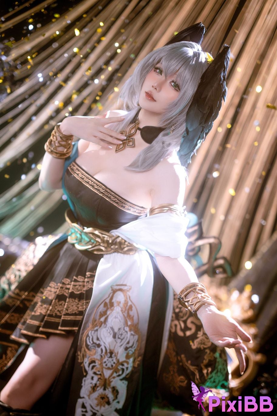 Cosplayer The star is late Hoshilily Arknights horhaiya PixiBB.COM 005 1